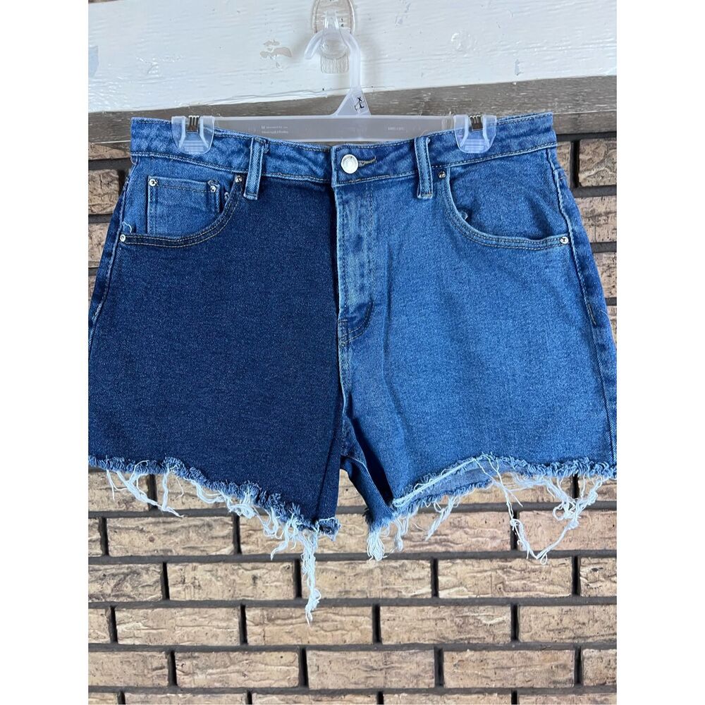 Almost famous size 13 blue jeans shorts cut off